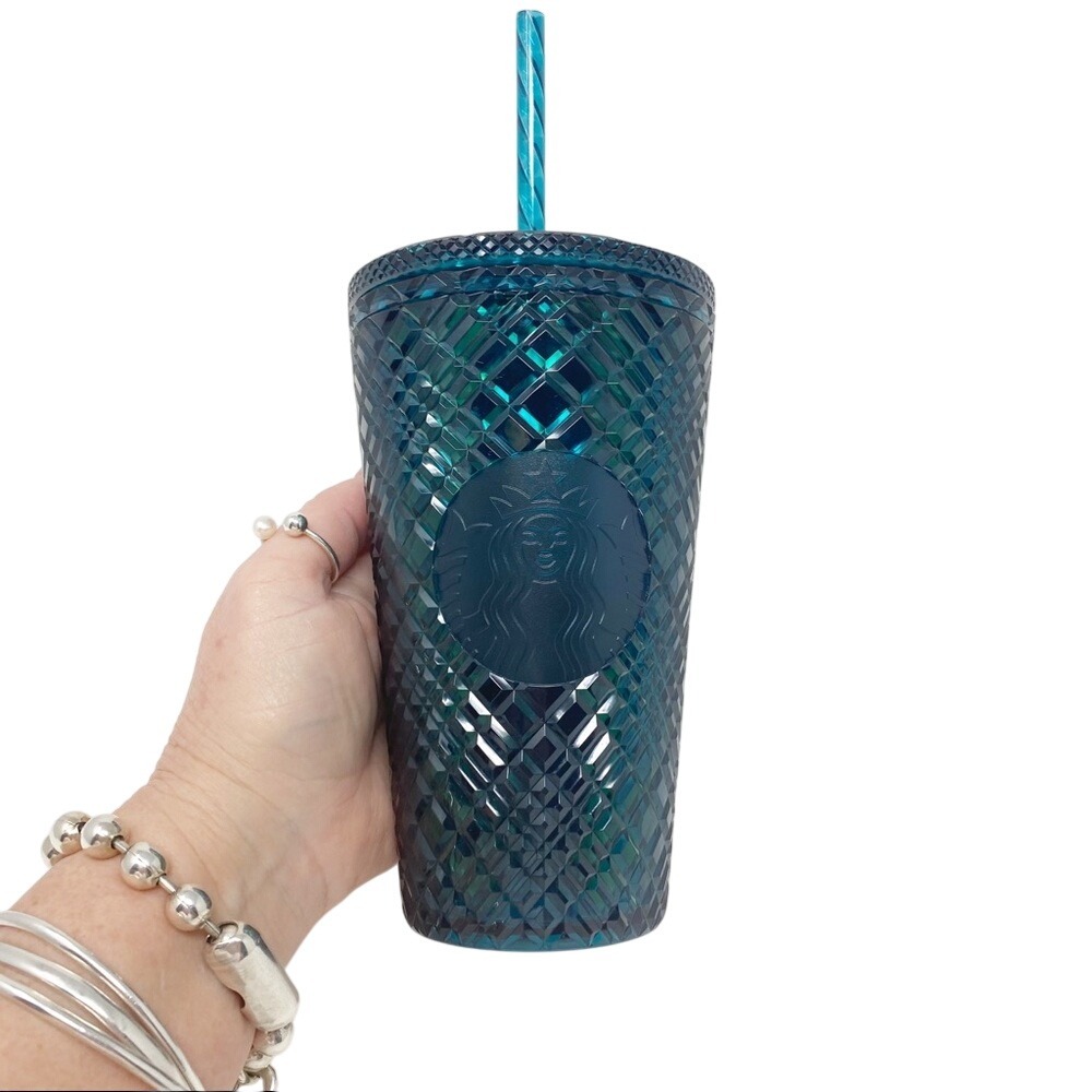 NEW Starbucks Jeweled‎ Emerald Green 16 oz Tumbler